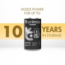 Uniross Ultra Lithium CR Battery features