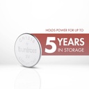Uniross Lithium Coin Cells CR1216 (Blister of 5) Features
