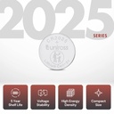 Uniross Lithium Coin Cells CR2025 (Blister of 4)Shelf Life