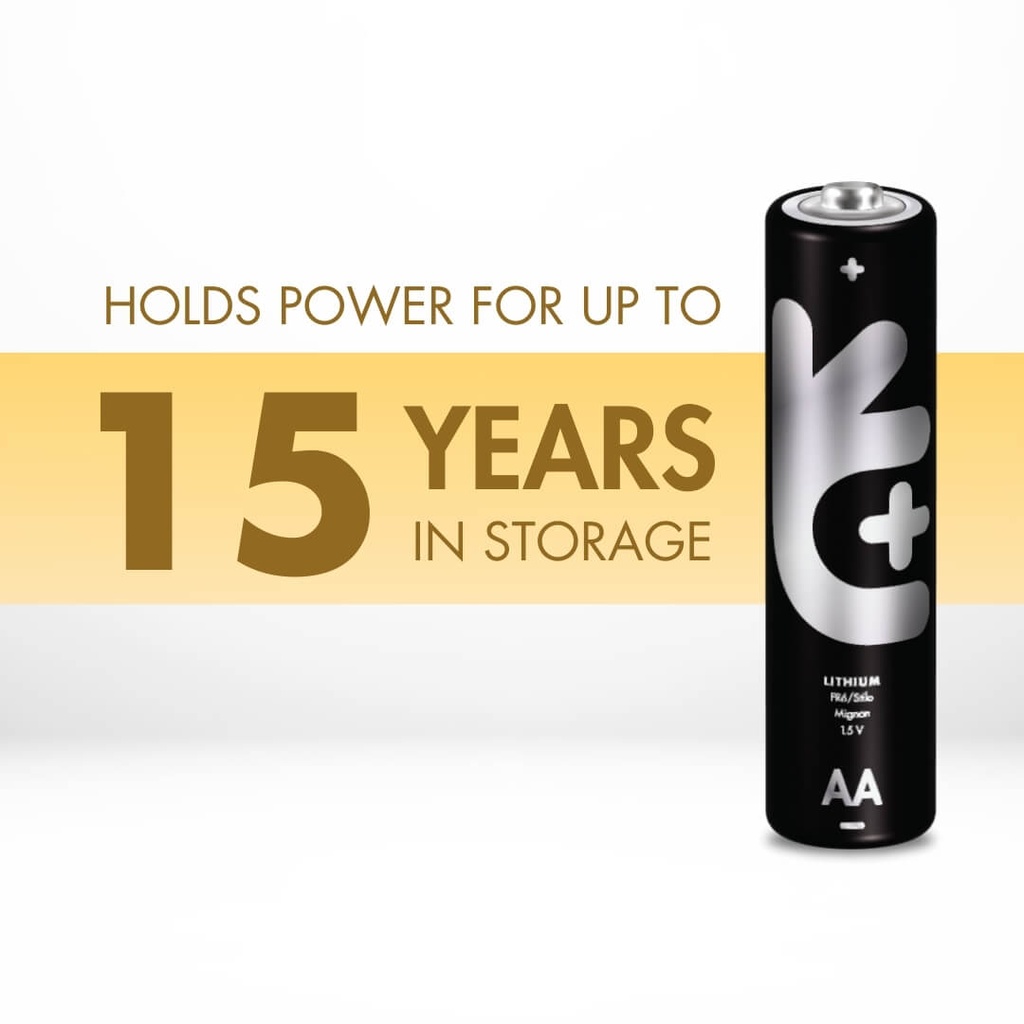 Uniross Ultra Lithium AA Battery Features