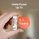 Uniross Micro-Alkaline Battery UALKA275 (Pack of 5) Shelf Life