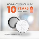 Uniross Lithium Coin Cells CR2025HP (Blister of 5)