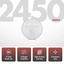 Uniross Lithium Coin Cells CR2450 (Blister of 1)