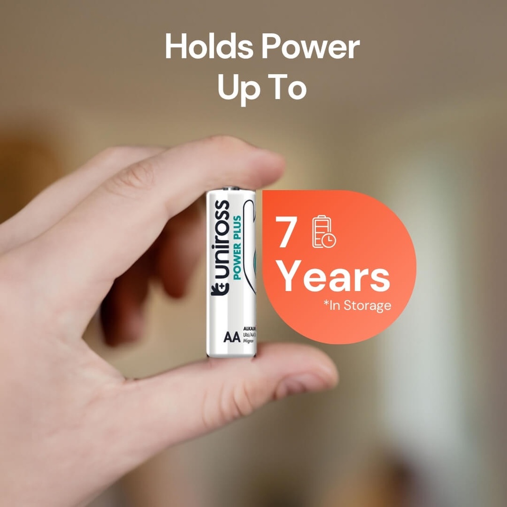 Uniross Power Plus Alkaline AA Battery (Box of 24)
