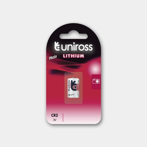 [U1CR2] Uniross Cylindrical Lithium Battery CR2 (Blister of 1)