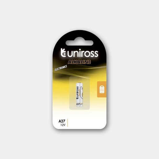 [U1A27] Uniross Micro-Alkaline Battery U1A27 (Blister of 1)