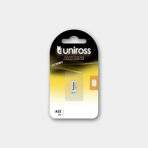 [U1A32] Uniross Micro-Alkaline Battery U1A32 (Blister of 1)