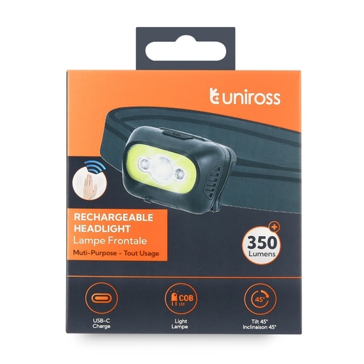 [ULSH06] Uniross ProLite Headlamp - 350LM